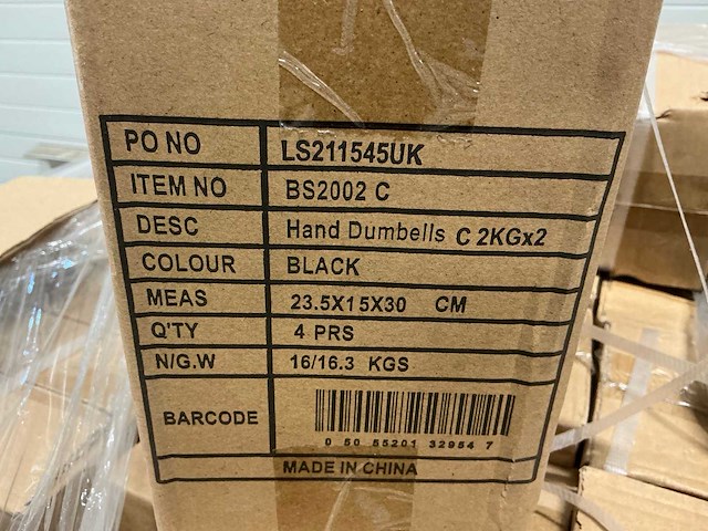 Bench dumbell 2kg (288x) - afbeelding 5 van  5