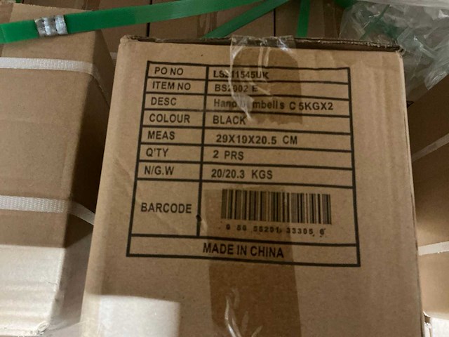 Bench dumbell 5kg (70x) - afbeelding 5 van  5