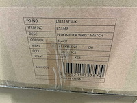 Bench pedometer wrist watch (613x) - afbeelding 5 van  5