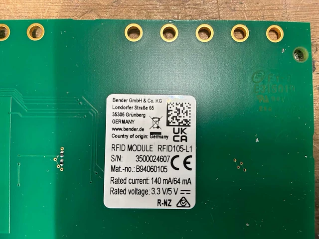 Bender rfid reader board (240x) - afbeelding 2 van  4