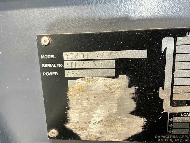 Bendi - 2056 - vorkheftruck - afbeelding 17 van  19