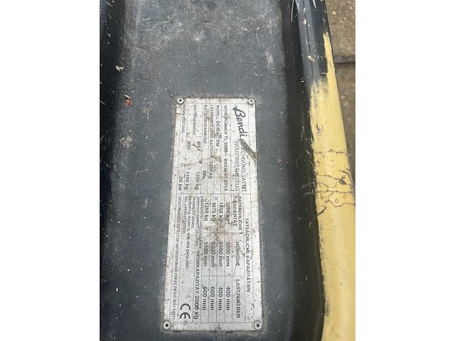 Bendi - b40ac rm5.5 - forklift trucks - 2014 - afbeelding 4 van  10
