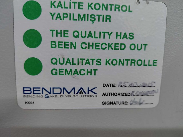 Bendmak - cyl-st170-20/5 - plaatwals met conus wals inrichting - afbeelding 2 van  9