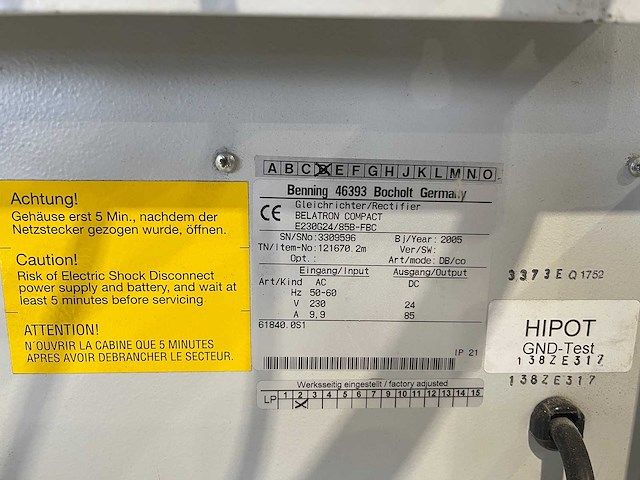 Benning - belatron compact - gekoelde acculader - afbeelding 4 van  4