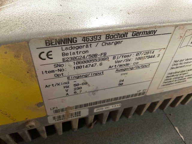 Benning belatron acculader - afbeelding 6 van  6