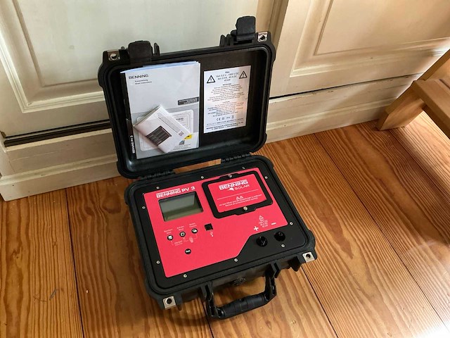Benning pv3 solar installatietester - afbeelding 1 van  7