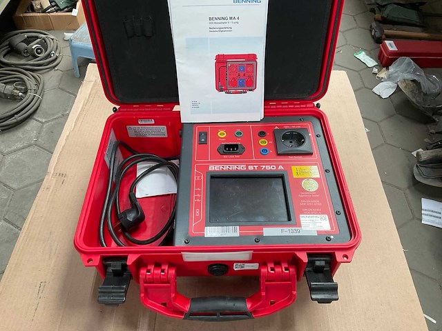 Benning st 750 a apparaattester - afbeelding 2 van  4