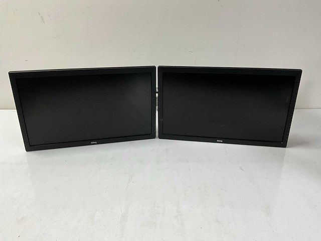 Benq - gl-2450 rl2455 - monitor (2x) - afbeelding 1 van  7