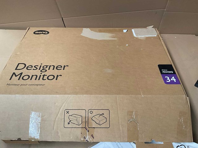 Benq designer pd3420q monitor - afbeelding 5 van  8