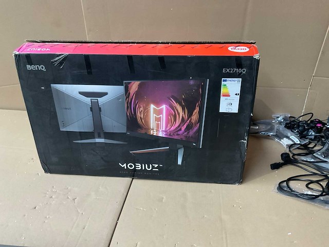 Benq ex2710d monitor - afbeelding 7 van  9