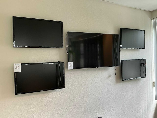 Benq gl2760h hdmi monitor (4x) - afbeelding 1 van  9