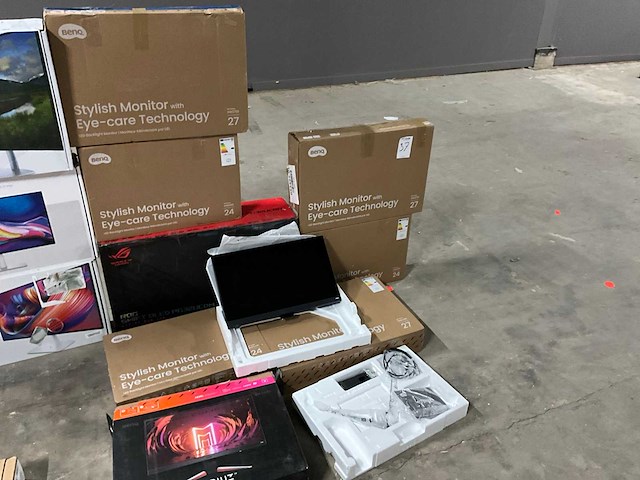 Benq monitor (8x) - afbeelding 2 van  7