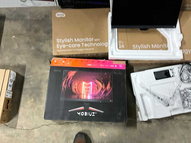 Benq monitor (8x) - afbeelding 3 van  7