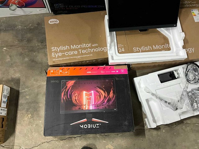 Benq monitor (8x) - afbeelding 4 van  7
