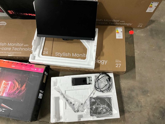 Benq monitor (8x) - afbeelding 6 van  7