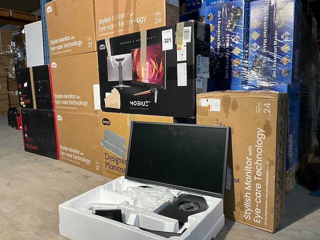 Benq monitor (9x) - afbeelding 1 van  4