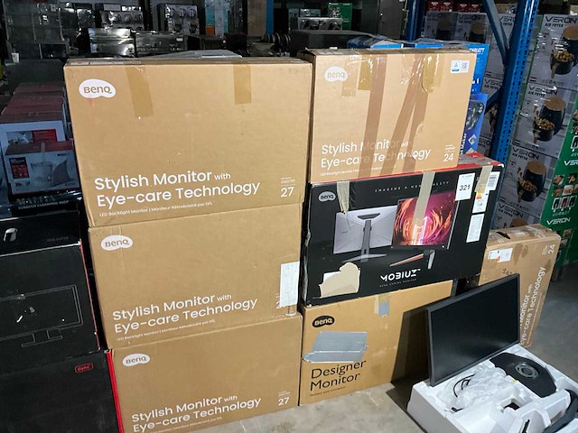 Benq monitor (9x) - afbeelding 3 van  4