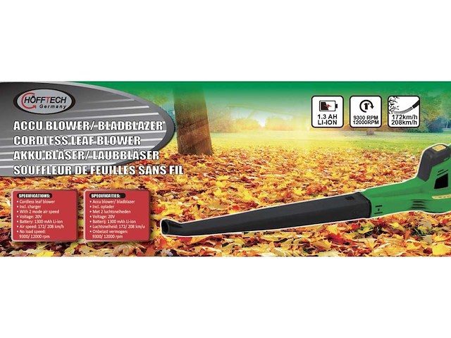 Benson - 2 in 1 - bladblazer (2x) - afbeelding 2 van  2