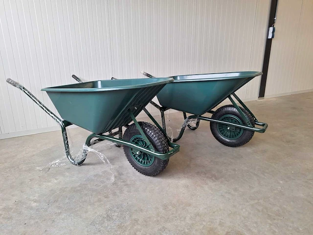 Benson - 85l - kruiwagen kuntstof bak (2x) - afbeelding 3 van  4