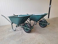 Benson - 85l - kruiwagen kuntstof bak (2x) - afbeelding 3 van  4