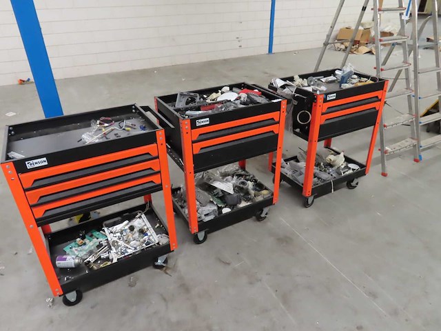 Benson - gereedschapswagen (3x) - afbeelding 1 van  1