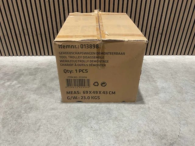Benson 2 lades 013898 gereedschapswagen - afbeelding 10 van  30