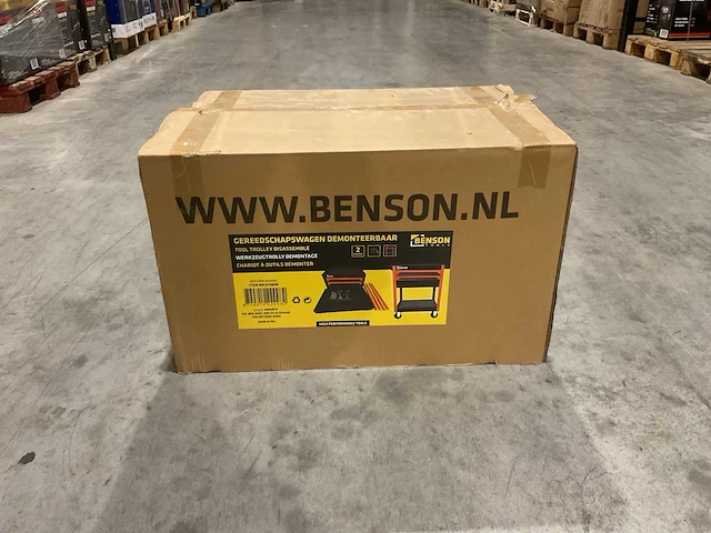 Benson 2 lades 013898 gereedschapswagen - afbeelding 12 van  30