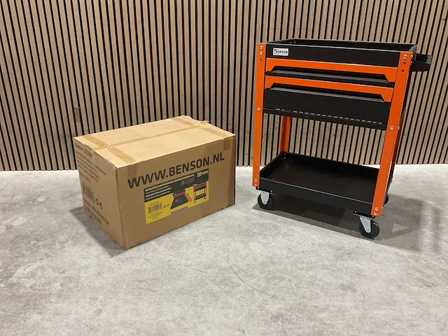 Benson 2 lades 013898 gereedschapswagen - afbeelding 8 van  30