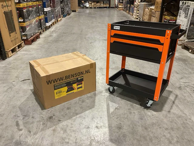 Benson 2 lades 013898 gereedschapswagen - afbeelding 1 van  30
