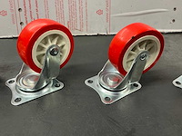 Benson 75 mm zwenkwielset - afbeelding 5 van  7