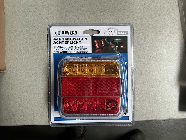 Benson achterlicht (3x) - afbeelding 2 van  3