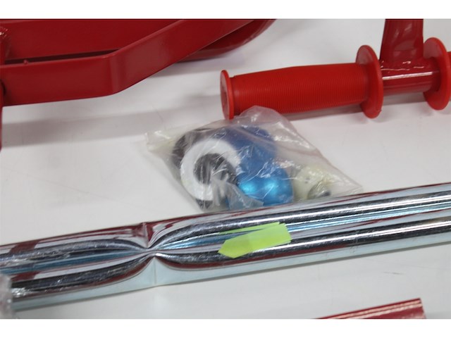 Benson bolderkar hout 70 kg draagvermogen rood - afbeelding 3 van  3