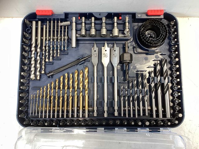 Benson boor en bitset 100 dlg koffer - afbeelding 1 van  5