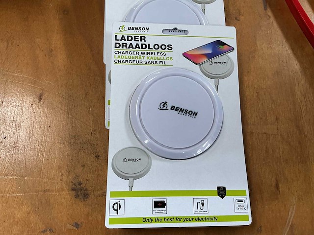 Benson draadloos laders (6x) - afbeelding 1 van  3