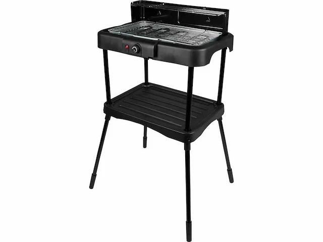 Benson elektrische barbecue grill - 1800-2200w - zwart - afbeelding 1 van  6