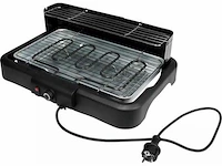 Benson elektrische barbecue grill - 1800-2200w - zwart - afbeelding 3 van  6