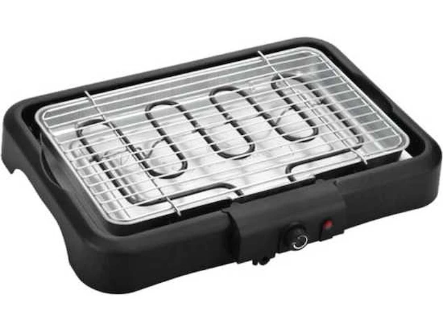 Benson elektrische barbecue grill - 1800-2200w - zwart - afbeelding 4 van  6