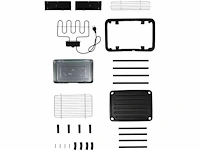 Benson elektrische barbecue grill - 1800-2200w - zwart - afbeelding 5 van  6