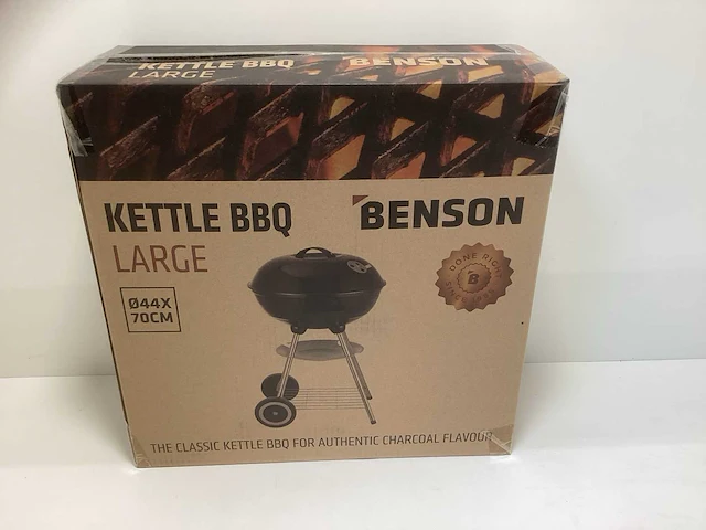Benson ketel bbq - groot ø44x70cm - afbeelding 1 van  6