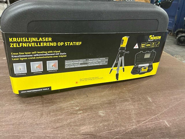 Benson kruislijnlaser bouwlaser - afbeelding 2 van  5