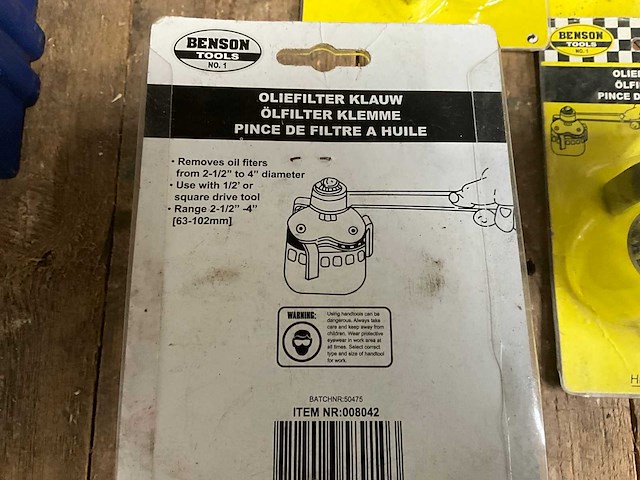 Benson oliefilter klauw (6x) - afbeelding 3 van  4