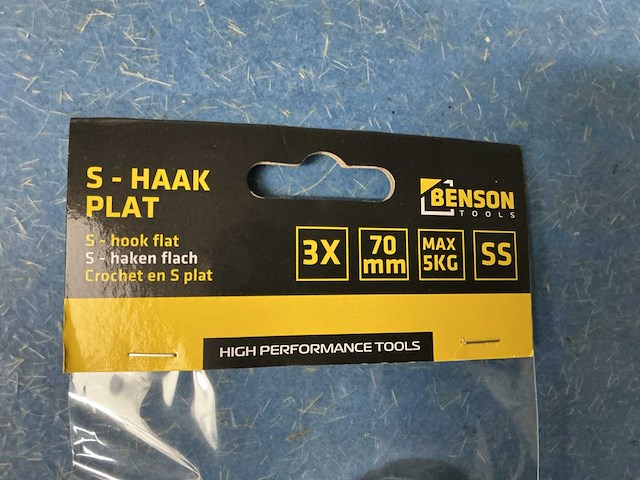 Benson ophanghaken s (17x) - afbeelding 2 van  3