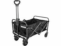 Benson opvouwbare bolderkar - handcart foldable - max. 90kg - zwart - afbeelding 1 van  9