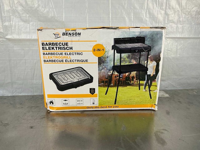 Benson products elektrisch barbecue (2x) - afbeelding 1 van  2
