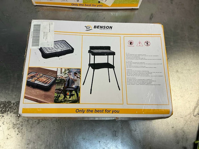 Benson products elektrisch barbecue (2x) - afbeelding 2 van  3