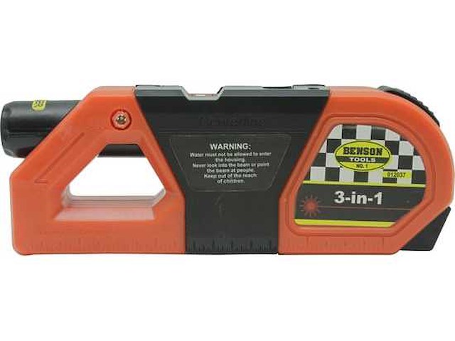 Benson rolmaat met laser en waterpas (10x) - afbeelding 1 van  8