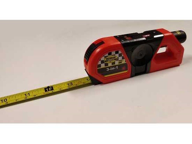 Benson rolmaat met laser en waterpas (10x) - afbeelding 4 van  8