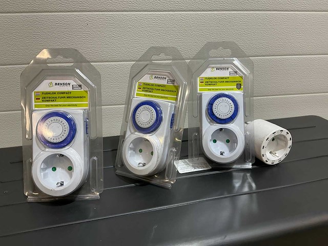 Benson tijdschakelaar (4x) - afbeelding 1 van  4