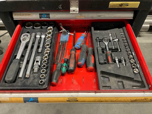 Benson tools gereedschapswagen - afbeelding 3 van  4