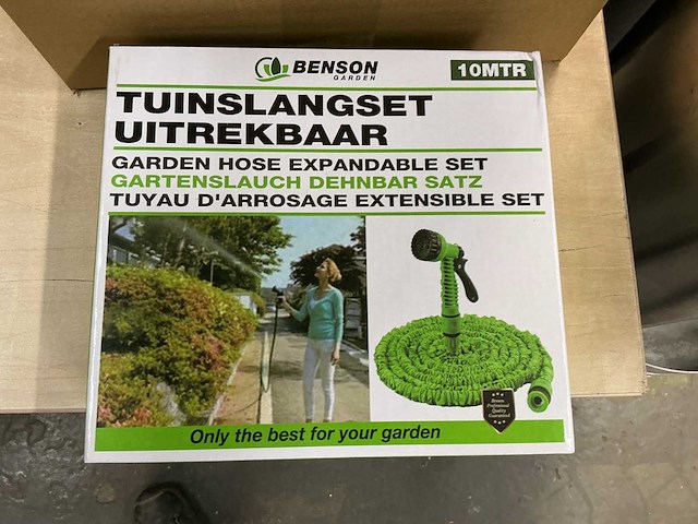 Benson uittrekbaar tuinslangset (2x) - afbeelding 1 van  2